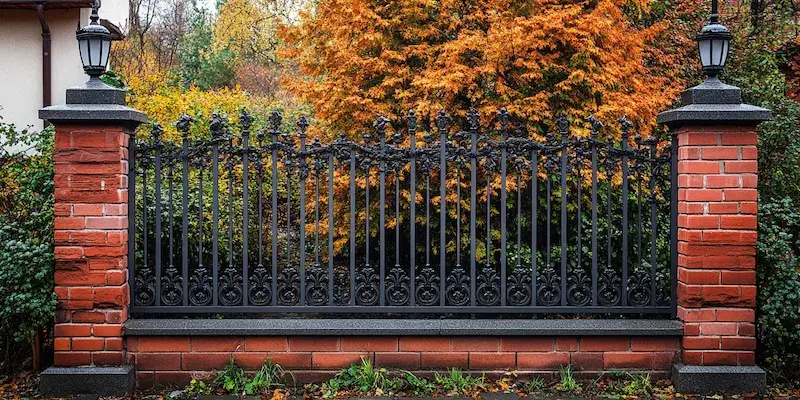 Aluminium Zaun Polen