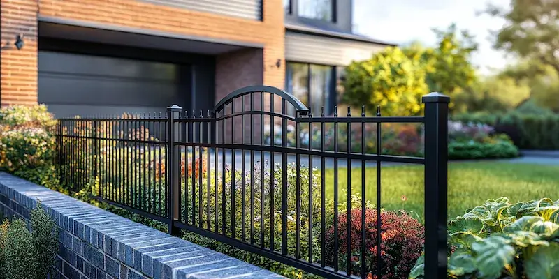 Gartenzaun Metall Polen