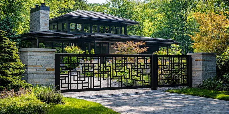 Sichtschutzzäune aus Polen mit Montage