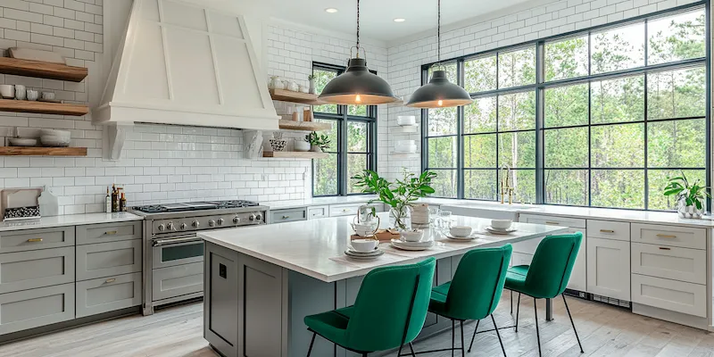 Czerwone meble kuchenne jakie ściany?