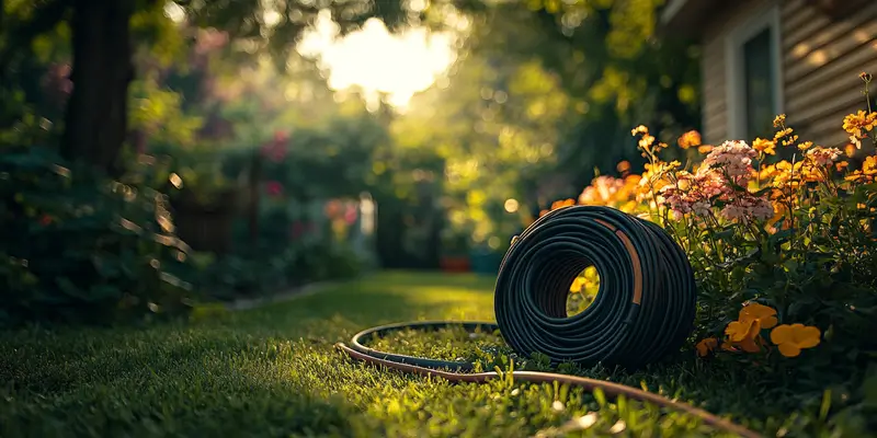 Jak nawinąć wąż ogrodowy na bęben?